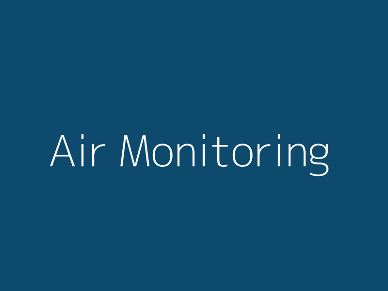 Air Monitoring